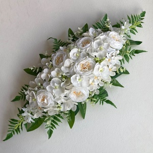 Selyemvirág asztaldísz fehér - esküvő - dekoráció - asztaldísz - Meska.hu