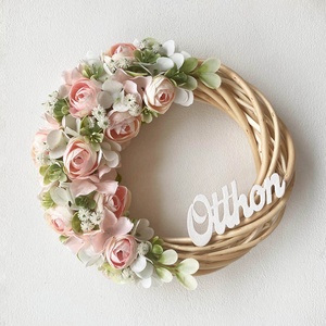 Púder ajtódísz 'Otthon' - Meska.hu