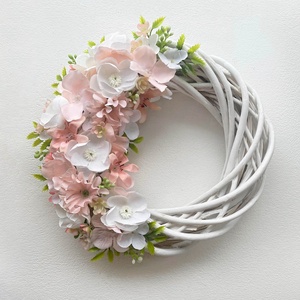 Púder tavaszi ajtódísz  - Meska.hu