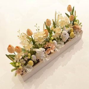 Nagy húsvéti virágláda asztaldísz, Otthon & Életmód, Dekoráció, Húsvéti asztaldíszek, Virágkötés, MESKA