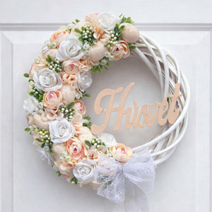 Húsvét kopogtató púder rózsaszín - Meska.hu