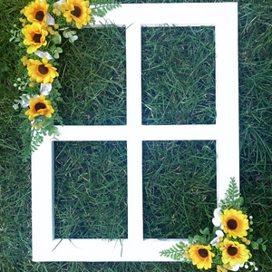 Napraforgós fali dísz ablakkereten - ünnepi díszek, dekorációk - húsvéti díszek és dekorációk - húsvéti asztaldíszek - Meska.hu