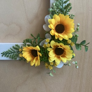 Napraforgós fali dísz ablakkereten - ünnepi díszek, dekorációk - húsvéti díszek és dekorációk - húsvéti asztaldíszek - Meska.hu