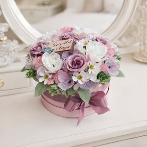 Anyák napi virágdoboz mályva - Meska.hu