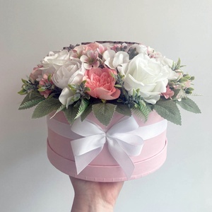 Elegáns virágdoboz - Anyák napjára - otthon & életmód - virágdekoráció - virágok - virágbox - Meska.hu