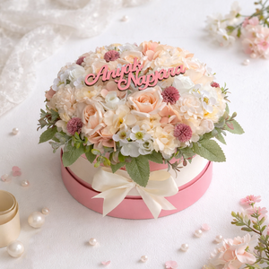 Romantikus virágdoboz - Anyák napjára - Meska.hu