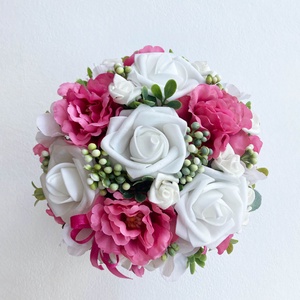 Pink virágbox - otthon & életmód - virágdekoráció - virágok - virágbox - Meska.hu