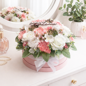 Elegáns virágdoboz - Anyák napjára, Otthon & Életmód, Virágdekoráció, Virágok, Virágbox, Virágkötés, MESKA