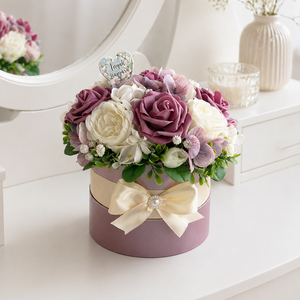 Anyák napi virágdoboz - mályva - Meska.hu