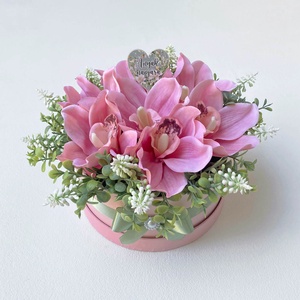 Anyák napi virágdoboz - orchideás - otthon & életmód - virágdekoráció - virágok - virágbox - Meska.hu