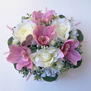 Anyák napi virágdoboz -orchideával és rózsával - otthon & életmód - virágdekoráció - virágok - virágbox - Meska.hu