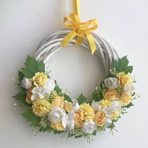 Nyári-tavaszi ajtódísz - otthon & életmód - dekoráció - ajtó- és ablak dekoráció - ajtódísz & kopogtató - Meska.hu