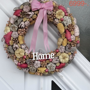 Terméses kopogtató, Otthon & Életmód, Dekoráció, Ajtó- és ablak dekoráció, Ajtódísz & Kopogtató, Virágkötés, MESKA