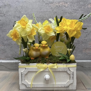 Csibés asztali dekoráció, Otthon & Életmód, Dekoráció, Ajtó- és ablak dekoráció, Ajtódísz & Kopogtató, Mindenmás, MESKA