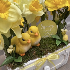 Csibés asztali dekoráció - otthon & életmód - dekoráció - ajtó- és ablak dekoráció - ajtódísz & kopogtató - Meska.hu