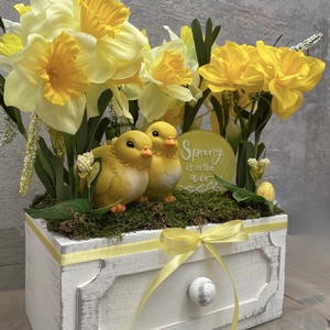 Csibés asztali dekoráció - otthon & életmód - dekoráció - ajtó- és ablak dekoráció - ajtódísz & kopogtató - Meska.hu