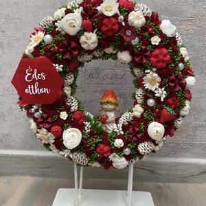 Eperkés ajtókopogtató, Otthon & Életmód, Dekoráció, Ajtó- és ablak dekoráció, Ablakdísz, Mindenmás, MESKA