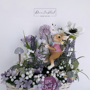 Tavaszi asztaldísz, Ünnepi díszek, dekorációk, Húsvéti díszek és dekorációk, Húsvéti asztaldíszek, Mindenmás, MESKA