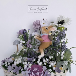 Tavaszi asztaldísz - ünnepi díszek, dekorációk - húsvéti díszek és dekorációk - húsvéti asztaldíszek - Meska.hu