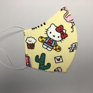 EGYEDI  SZÁJMASZK  HELLO KITTY  I ( felnőtteknek-gyerekeknek- egyedi -egészségügyi szájmaszk)  - gyerek - gyerek - Meska.hu