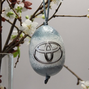 TOYOTA húsvéti tojás ; Ajándék TOYOTA rajongók részére világos - otthon & életmód - dekoráció - dísztárgy - Meska.hu