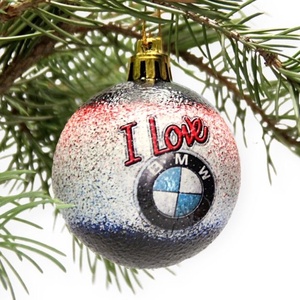 BMW Karácsonyfadísz autósoknak - Meska.hu