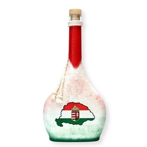 Nagy-Magyarország pálinkás üveg ; TRIANON ;  - Meska.hu