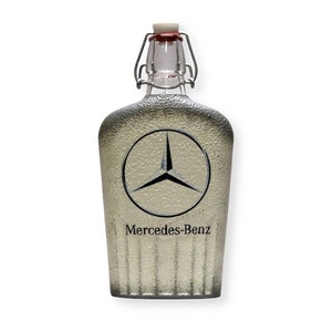 MERCEDES pálinkás csatos üveg ; Mercedes rajongóknak, Otthon & Lakás, Pálinkás poharak, szettek, Konyhafelszerelés, tálalás, Tálalás, Decoupage, transzfer és szalvétatechnika, MESKA