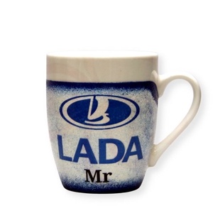 LADA ( ZSIGULI ) kávés csésze ; Lada autó kedvelőknek, Otthon & Lakás, Teás- és kávés pohár, készlet, Konyhafelszerelés, tálalás, Tálalás, Decoupage, transzfer és szalvétatechnika, Meska