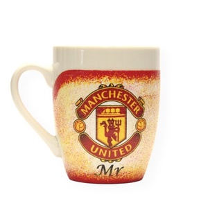 Manchester United  emblémás kerámia bögre ; futball szurkolóknak - otthon & lakás - konyhafelszerelés, tálalás - tálalás - bögre & csésze - Meska.hu