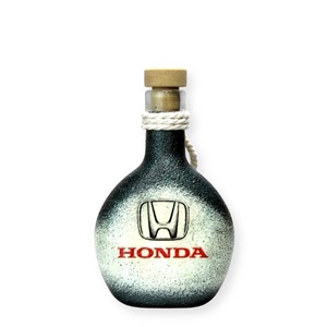 HONDA italos flaska ; Saját Honda autód fotójával is elkészítjük, Otthon & Lakás, Konyhafelszerelés, tálalás, Flaska, csatos üveg, Decoupage, transzfer és szalvétatechnika, MESKA