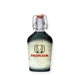 HONDA röviditalos csatosüveg ; Saját Honda autód fotójával is elkészítjük, Otthon & Lakás, Dekoráció, Díszüveg, Asztal és polc dekoráció, Decoupage, transzfer és szalvétatechnika, MESKA