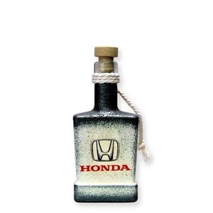 HONDA kis pálinkás üveg ; Saját Honda autód fotójával is elkészítjük, Otthon & Lakás, Dekoráció, Díszüveg, Asztal és polc dekoráció, Decoupage, transzfer és szalvétatechnika, Meska