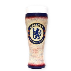 Chelsea FC sörös pohár ; Chelsea Szurkolói ajándék - Meska.hu