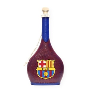 FC Barcelona pálinkás üveg ; Barcelona futball szurkolóknak, Otthon & Lakás, Dekoráció, Díszüveg, Asztal és polc dekoráció, Decoupage, transzfer és szalvétatechnika, MESKA
