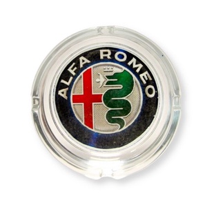 Alfa Romeo hamutál, Otthon & Lakás, Dekoráció, Hamutál, Asztal és polc dekoráció, Decoupage, transzfer és szalvétatechnika, Meska