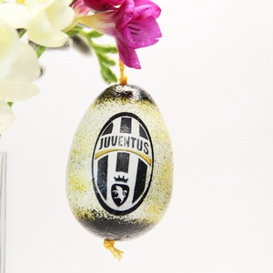 Juventus rajongóknak húsvéti tojás, Otthon & Lakás, Dekoráció, Dísztárgy, Decoupage, transzfer és szalvétatechnika, MESKA