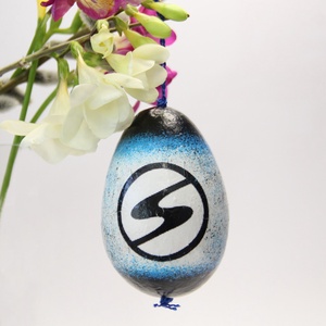 Trabant autó kedvelők ajándék ötlete ;húsvéti tojás - otthon & életmód - dekoráció - fali és függő dekoráció - függődísz - Meska.hu