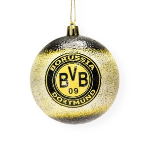 Karácsonyfa gömb foci témájú emblémával - DORTMUND  szurkolóknak   -  párodnak mikulásra és karácsonyra , Karácsony, Karácsonyi lakásdekoráció, Karácsonyfadíszek, Decoupage, transzfer és szalvétatechnika, Meska