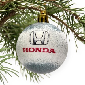 Karácsonyfa gömb autó témájú emblémával - HONDA márka rajongóinak -  párodnak; szerelmednek  mikulásra és karácsonyra , Karácsony, Karácsonyi lakásdekoráció, Karácsonyfadíszek, Decoupage, transzfer és szalvétatechnika, MESKA