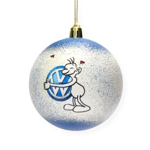 Karácsonyfa gömb autó témájú emblémával - VOLKSWAGEN rajongóknak -  párodnak; szerelmednek  mikulásra és karácsonyra , Karácsony, Karácsonyi lakásdekoráció, Karácsonyfadíszek, Decoupage, transzfer és szalvétatechnika, Meska