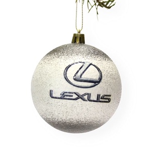 Karácsonyfa gömb autó témájú emblémával -LEXUS -  párodnak; szerelmednek  mikulásra és karácsonyra , Karácsony, Karácsonyi lakásdekoráció, Karácsonyfadíszek, Decoupage, transzfer és szalvétatechnika, MESKA