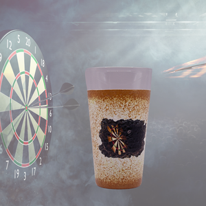 Vizes pohár darts játékosoknak és szurkolóknak  - születésnapra , névnapra , karácsonyra , Otthon & Életmód, Konyhafelszerelés, tálalás, Tálalás, Bögre & Csésze, Decoupage, transzfer és szalvétatechnika, MESKA