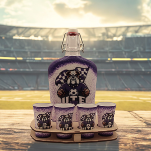 Kuriózum szurkolói  ( UTE ) ajándék férjeknek , párodnak - karácsonyra-születésnapra -névnapra -vagy csak úgy !, Otthon & Életmód, Konyhafelszerelés, tálalás, Tálalás, Pálinkás poharak, szettek, Decoupage, transzfer és szalvétatechnika, MESKA