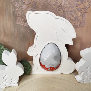 Tojástartó nyuszi! - otthon & életmód - dekoráció - dísztárgy - Meska.hu