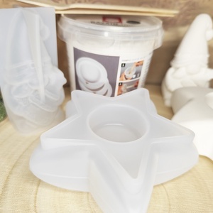 DIY kreatív csomag  Manó és csillag mécsestartó - diy (csináld magad) - egységcsomag - Meska.hu