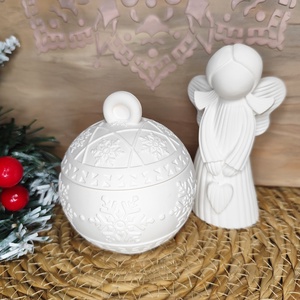 Hópihés gömb tároló - karácsony - karácsonyi lakásdekoráció - karácsonyi lakásdíszek - Meska.hu