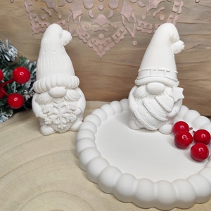 Manó fenyőfával - karácsony - karácsonyi lakásdekoráció - karácsonyi lakásdíszek - Meska.hu