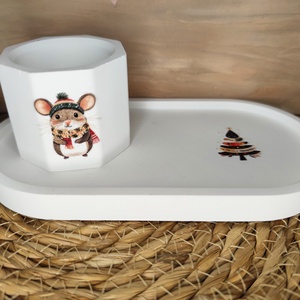 Egérkés mécsestartó - otthon & életmód - gyertya, illat, aroma - mécses és mécsestartó - Meska.hu