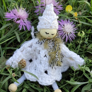 Horgolt manó - otthon & életmód - dekoráció - asztal és polc dekoráció - asztaldísz - Meska.hu